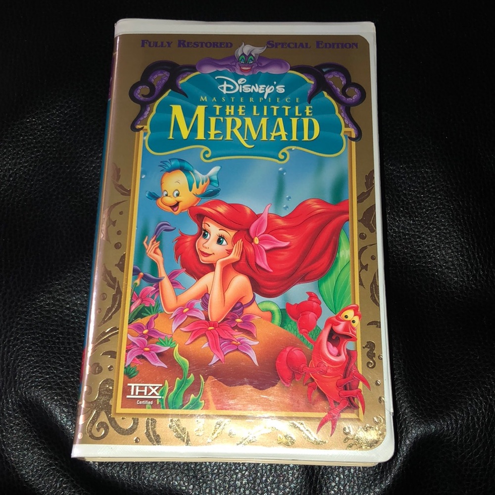 Vintage VHS The Little Mermaid Masterpiece Collection